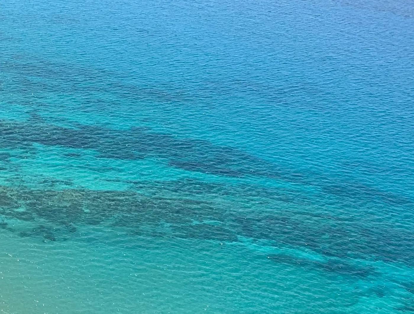 Turquoise water of the Ionian Sea